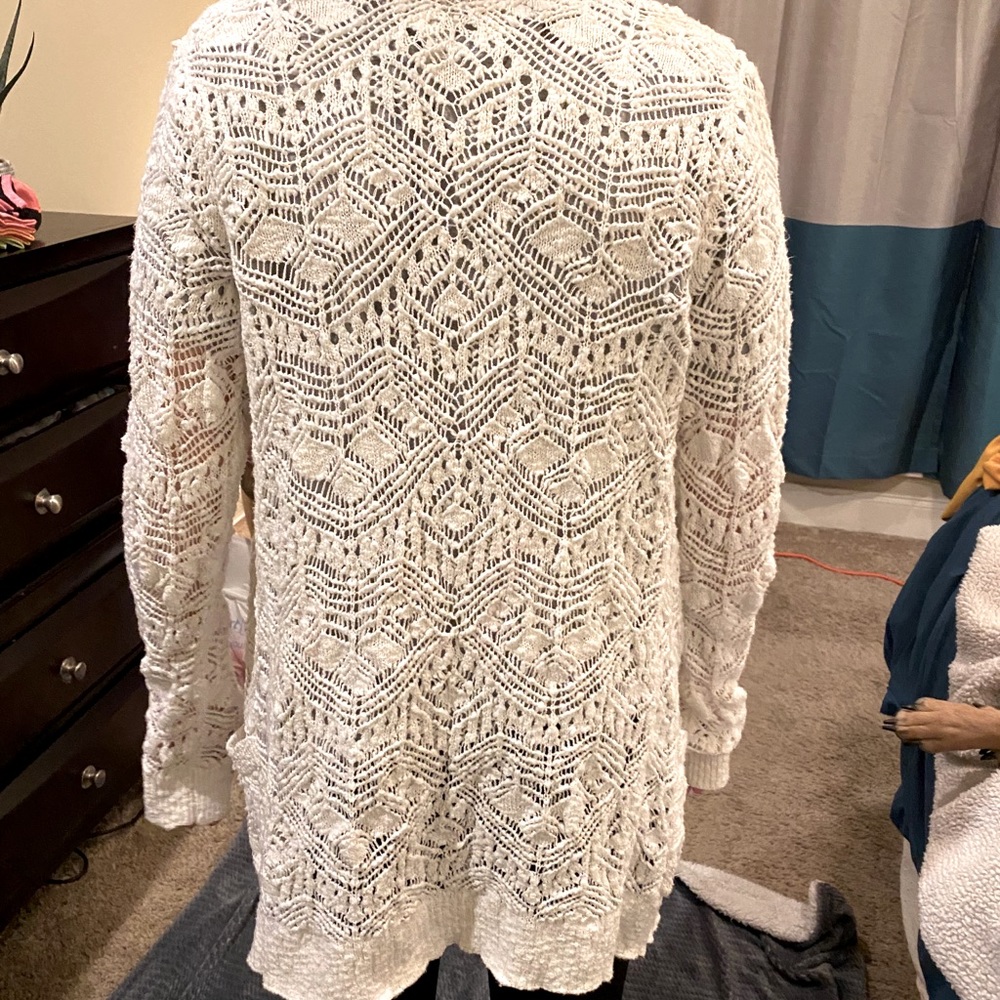 White sweater